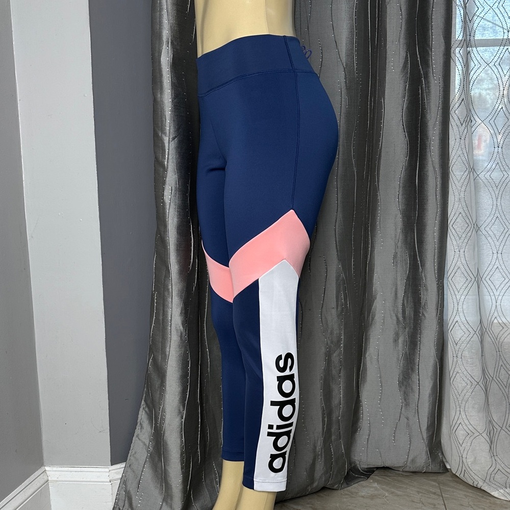 ADIDAS Climalite Women’s Color Block Leggings Sz L